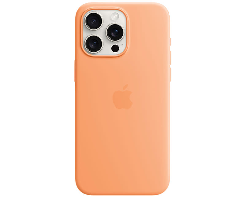 iPhone 15 Pro Max Sili Case  Orange Sorb