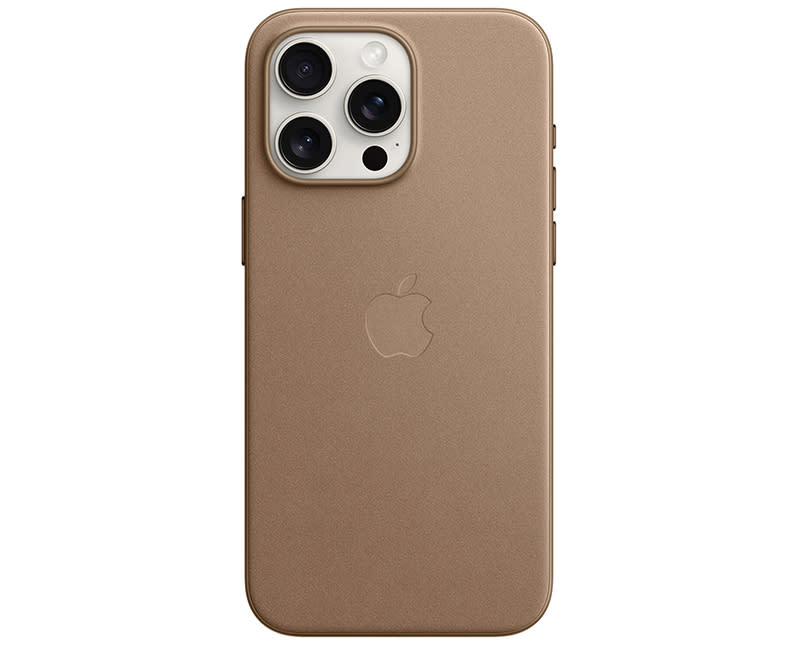 iPhone 15 Pro Max FineWoven Case  Taupe