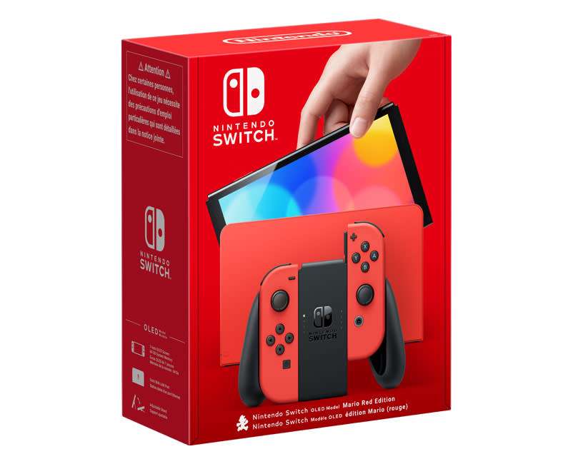 Nintendo Switch – OLED Model Mario Red Edition