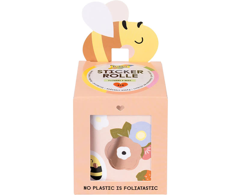 WASHI TAPE FLOWERS & BEES FOLIA