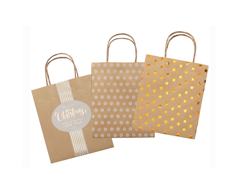 ΣΕΤ ΤΣΑΝΤΕΣ ΔΩΡΟΥ CHRISTMAS 18X8X21 3ΤΕΜ