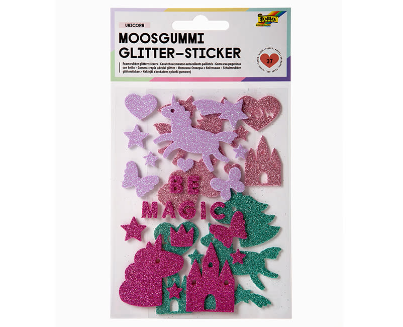 ΑΥΤΟΚ. ΑΦΡΩΔΗ UNICORN ΜΕ GLITTER 37ΤΜΧ