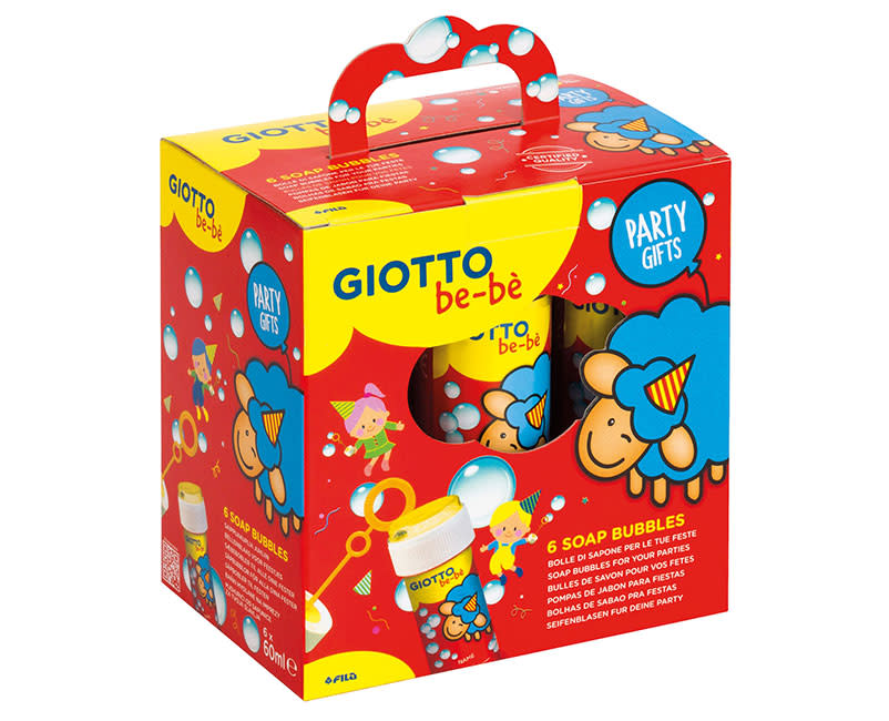 ΣΑΠΟΥΝΟΦΟΥΣΚΕΣ ΓΙΑ ΠΑΡΤΥ BE-BE 6*60ML GI