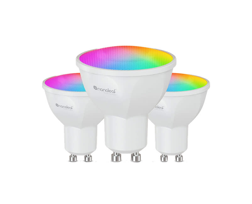 Nanoleaf Smart Wi-Fi LED GU10 Mu. 3-pack