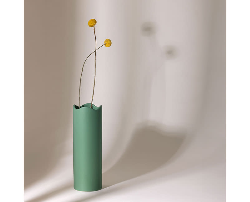 ΠΗΛΙΝΟ ΜΑΚΡΟΣΤΕΝΟ ΒΑΖΟ ΠΡΑΣΙΝΟ SENTIO