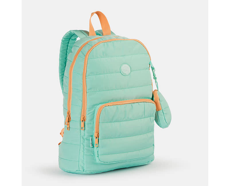 ΤΣΑΝΤΑ ΠΛΑΤΗΣ PUFFY PASTEL ΜΠΛΕ SENTIO