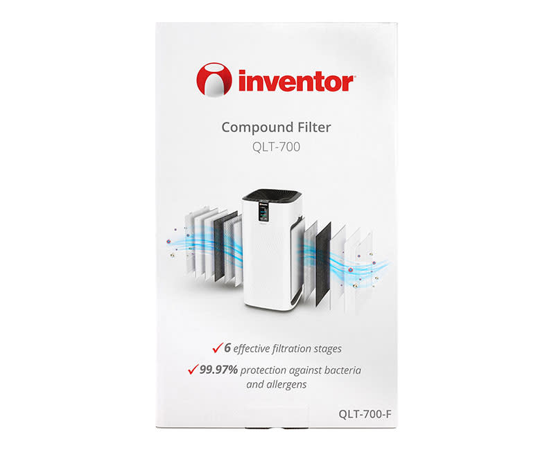 Inventor Ανταλλακτικό φίλτρο για Καθαριστή Αέρα QLT-700