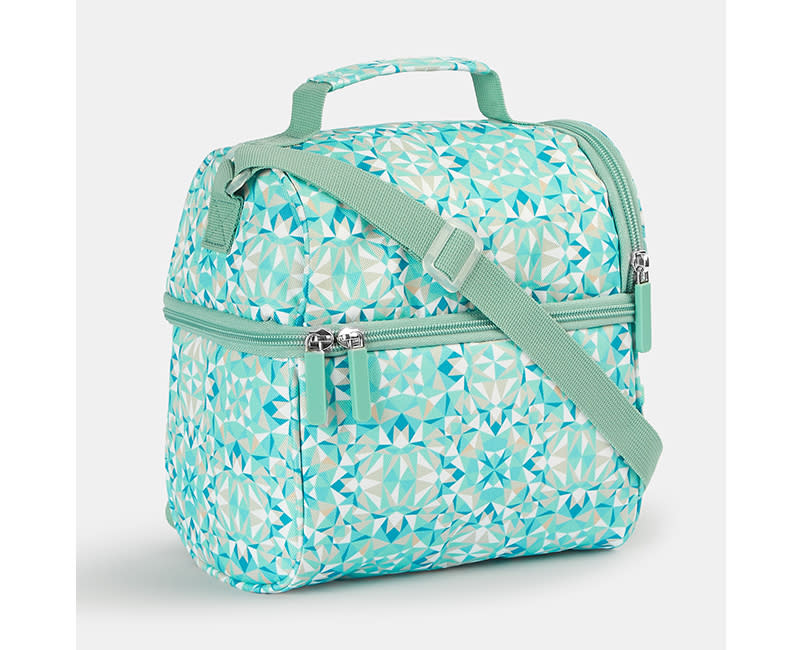 ΤΣΑΝΤΑ ΦΑΓΗΤΟΥ GEOMETRIC BLUE SENTIO