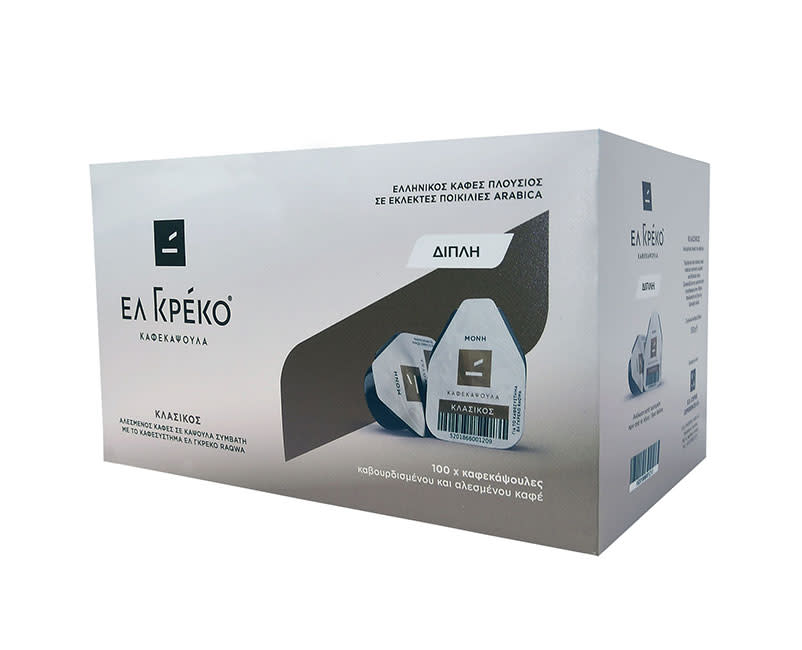 Ελ Γκρέκο Κάψουλα Διπλός 100 τμχ