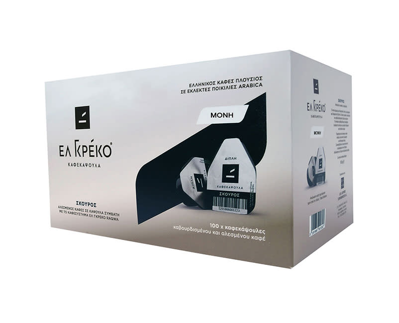 Ελ Γκρέκο Κάψουλα Σκούρος Μονός 100 τμχ