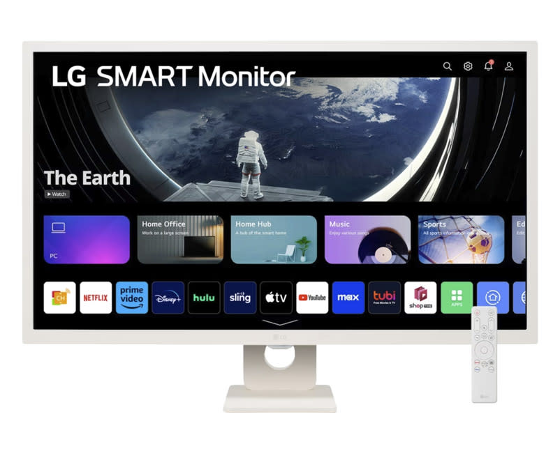 LG Smart Monitor IPS 31,5'' Full HD webOS