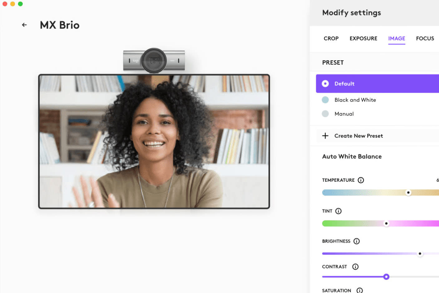 4418514-Tile-3-Logitec-Webcam-MX-Brio-options