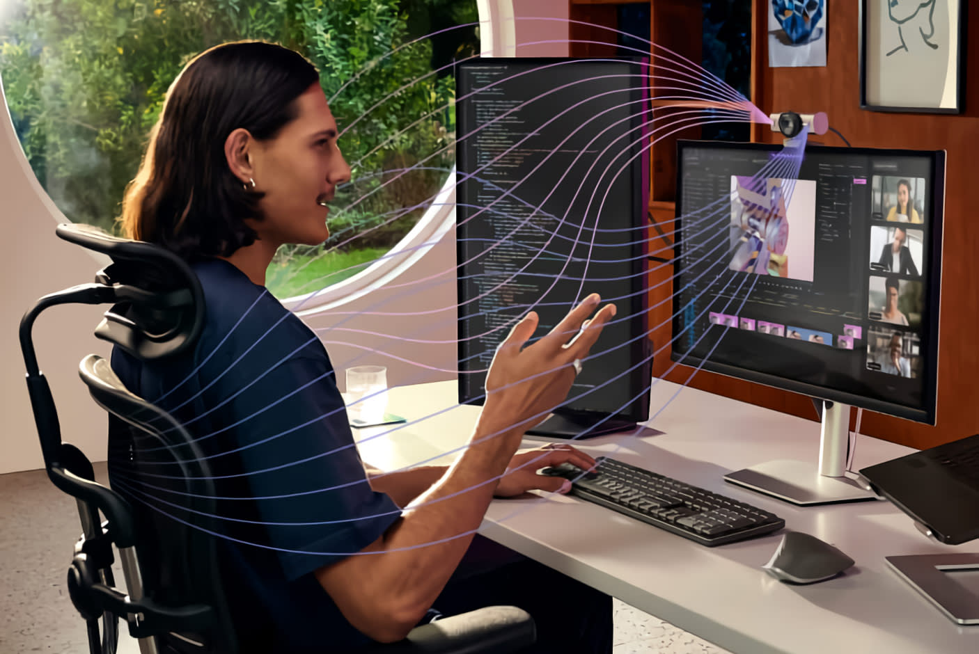 4418514-Tile-4-Logitec-Webcam-MX-Brio-noise