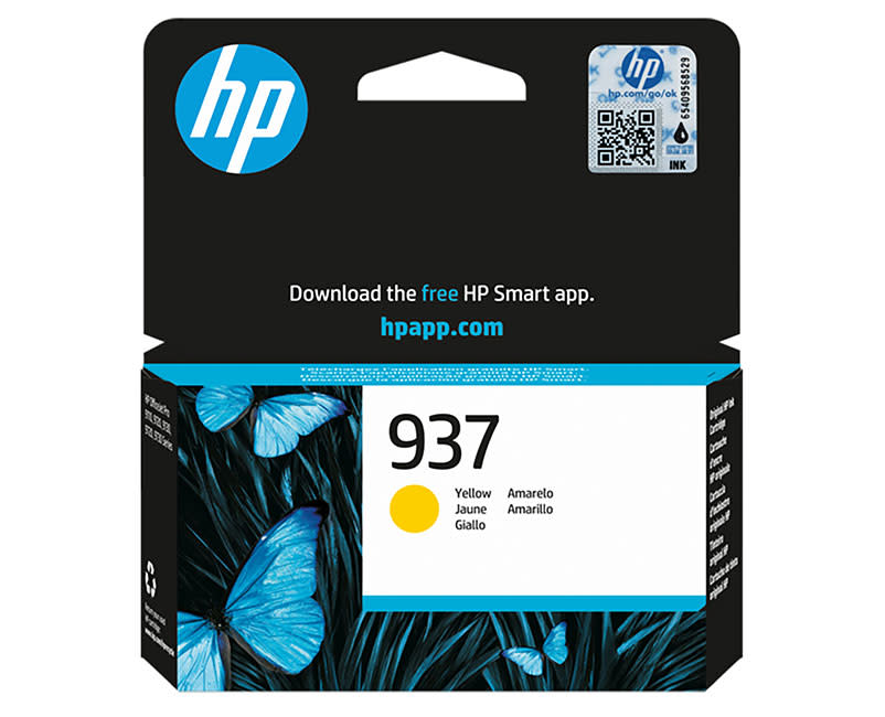 Μελάνι HP 937 Yellow