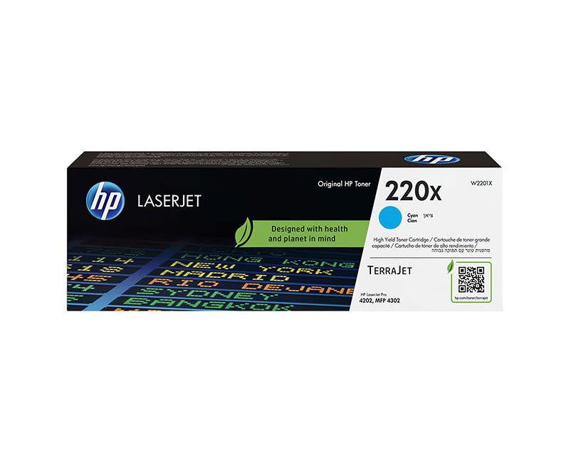 Toner HP 220X Cyan