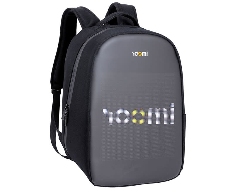 ΤΣΑΝΤΑ ΠΛΑΤΗΣ ΜΠΛΕ LED YOOMI