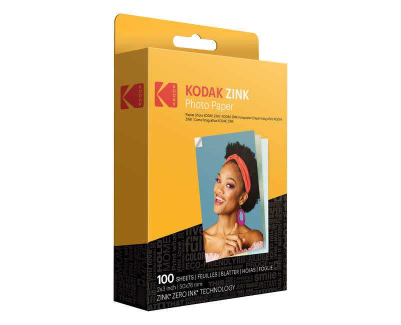 Kodak 2"x3" Premium Zink Photo Paper 100 Sheets