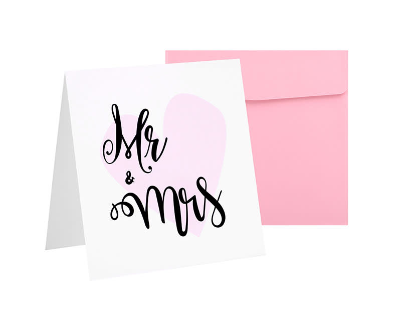 Sentio Ευχετήρια Κάρτα Mr & Mrs