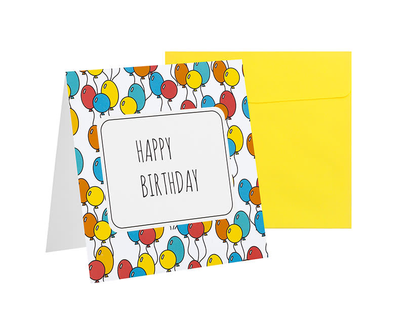 Sentio Ευχετήρια Κάρτα Happy Birthday