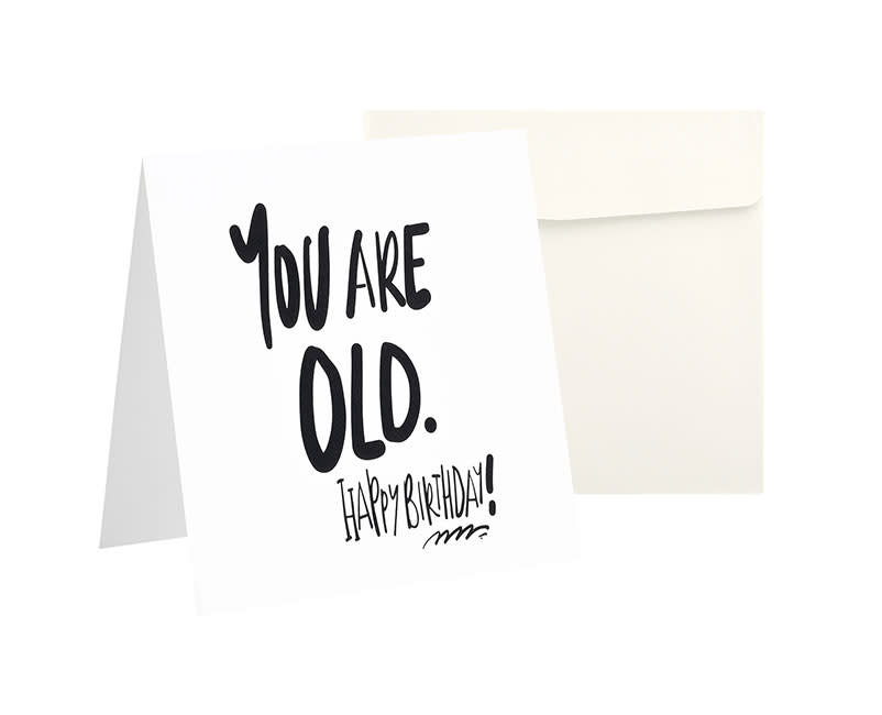 	Sentio Ευχετήρια Κάρτα Bday Ασπρόμαυρη