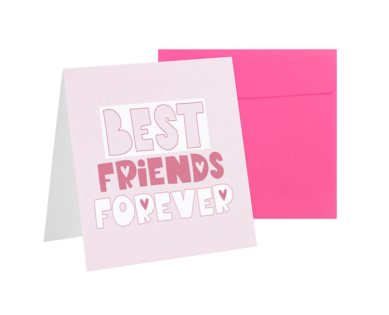 Sentio Ευχετήρια Κάρτα Best Friends Ροζ