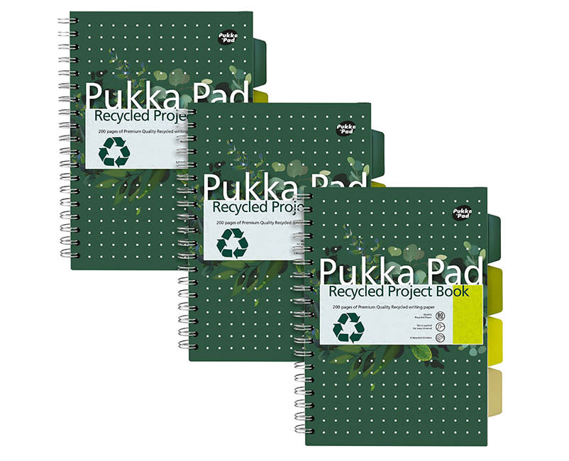 ΤΕΤΡΑΔΙΟ ΣΠΙΡΑΛ Β5 PUKKA 4Θ.200Φ.ΑΝΑΚΥΚΛ