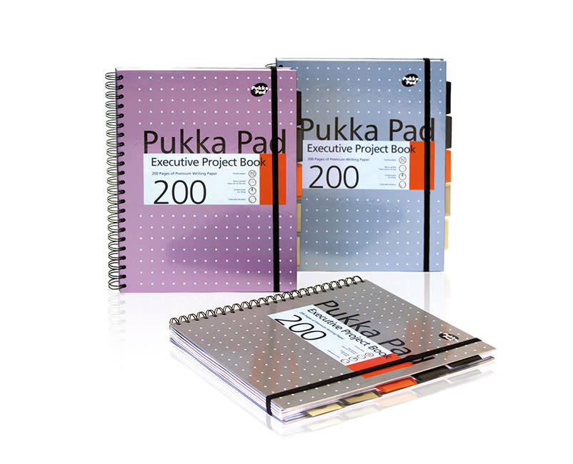 ΤΕΤΡΑΔΙΟ ΣΠΙΡΑΛ Α4 PUKKA 5Θ.200Φ.EXECUT.