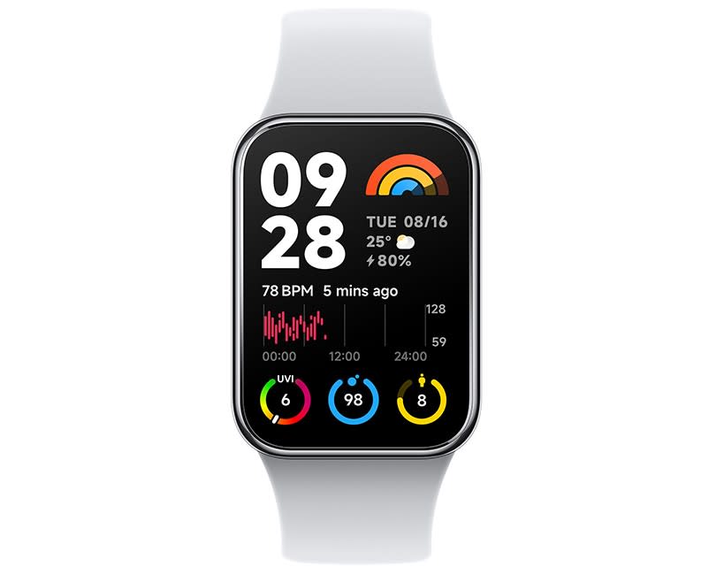 SmartBand Xiaomi Band 8 Pro Light Grey