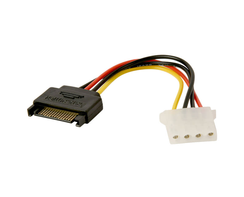 Καλ.SATA Cablexpert Molex 4Pin-15Pin M/