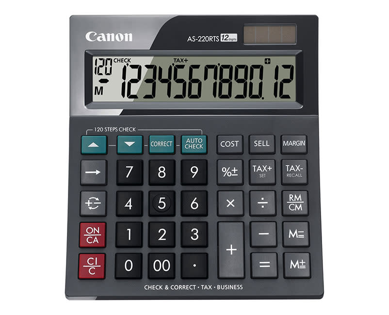 CANON ΑΡΙΘΜΟΜΗΧΑΝΗ 12 ΨΗΦΙΩΝ AS-220RTS