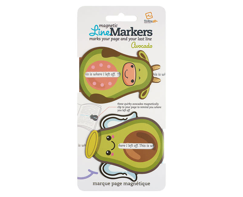 ΣΕΛΙΔΟΔΕΙΚΤΕΣ ΜΑΓΝΗΤΙΚΟΙ AVOCADO 2ΤΕΜ