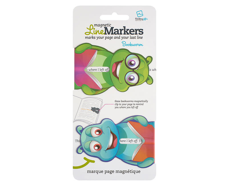 ΣΕΛΙΔΟΔΕΙΚΤΕΣ ΜΑΓΝΗΤΙΚΟΙ BOOKWORM 2ΤΕΜ