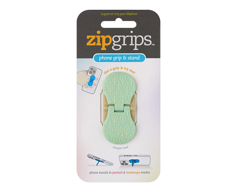 ZIPGRIPS HOLDER KINHTOY GREEN LEAVES