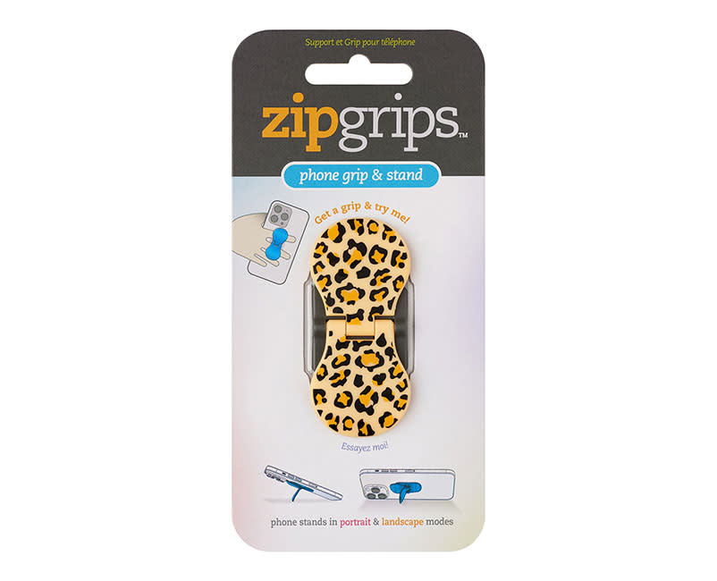 ZIPGRIPS HOLDER KINHTOY LEOPARD SKIN