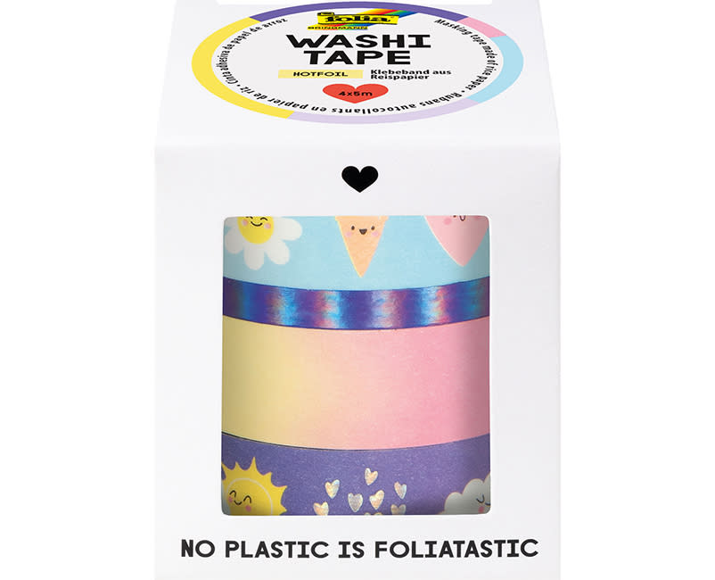 WASHI TAPE HOTFOIL 4ΤΜΧ FOLIA