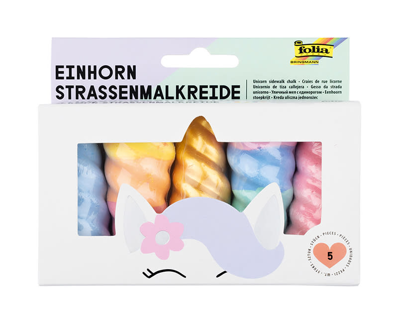 ΧΡΩΜΑΤΑ ΚΙΜΩΛΙΑΣ UNICORN 5ΤΕΜ. FOLIA