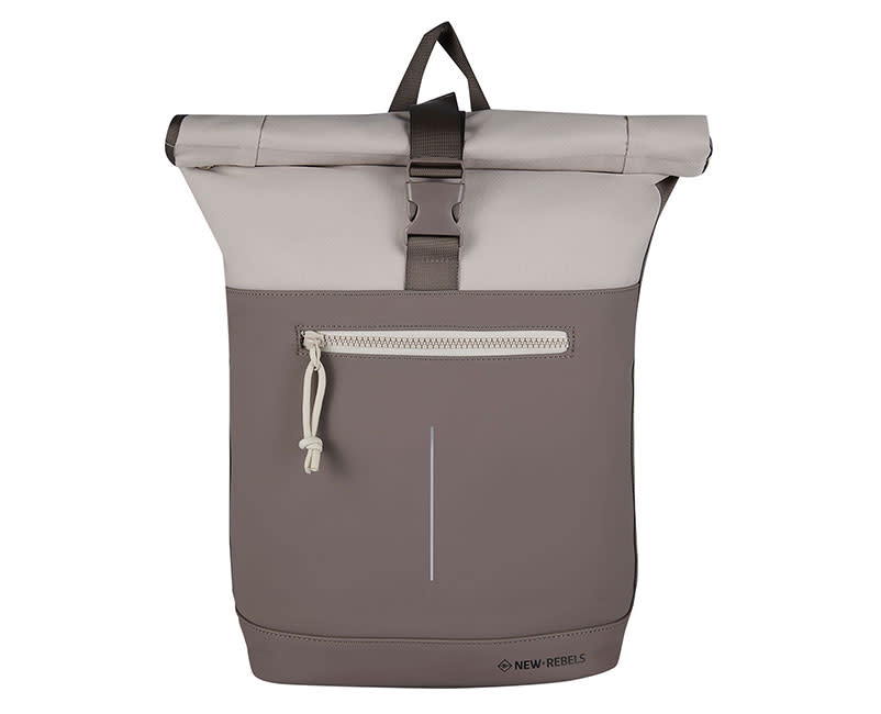 ΣΑΚΙΔΙΟ BACKHAM TAUPE NEW REBELS