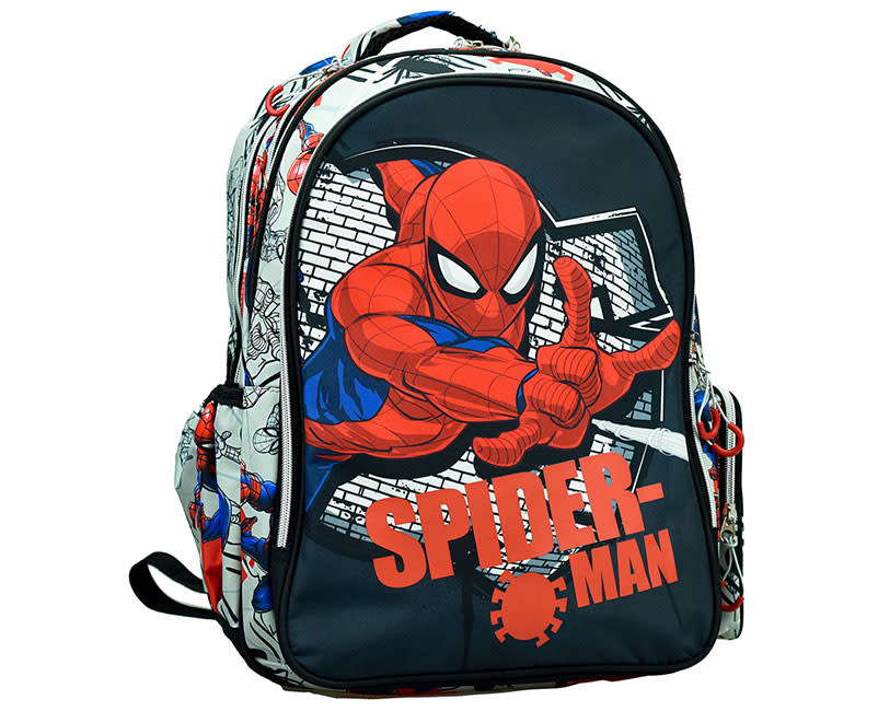 ΤΣΑΝΤΑ ΠΛΑΤΗΣ SPIDERMAN SPIDER WALL GIM
