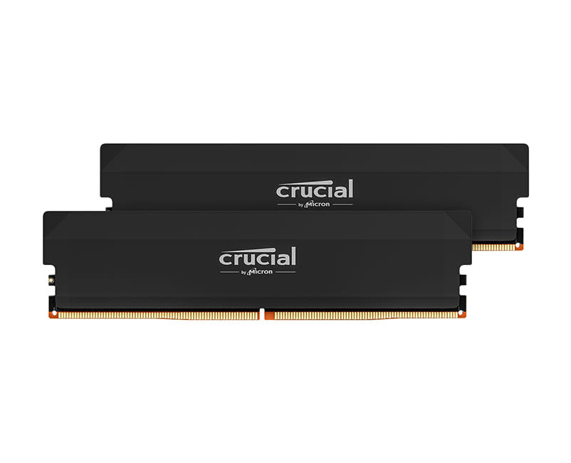 Crucial Pro Overclocking 32GB Kit (2x16GB) DDR5-6000 UDIMM Black