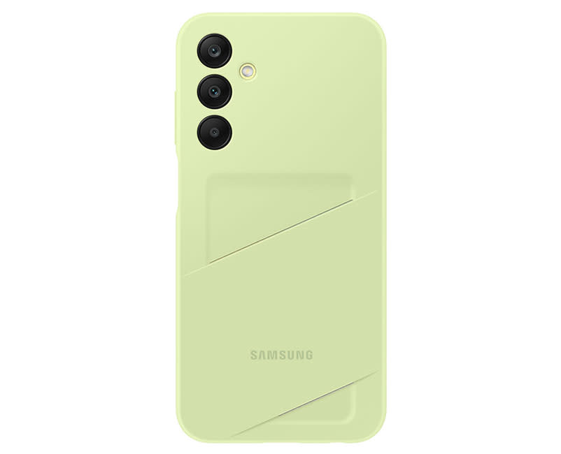 Galaxy A35 Card Slot Case Lime