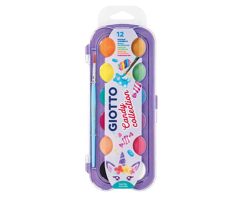 ΝΕΡΟΜΠΟΓΙΕΣ CANDY 12ΤΕΜ.+ΠΙΝΕΛΛΟ GIOTTO