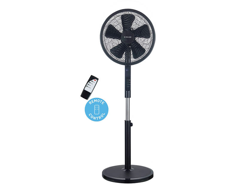 SINGER STAND FAN 7020/01BL REM 40CM
