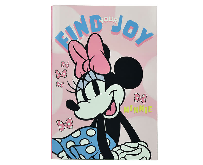 ΤΕΤΡΑΔΙΟ ΚΑΡΦΙΤΣΑ 17Χ25 MINNIE 40Φ GIM