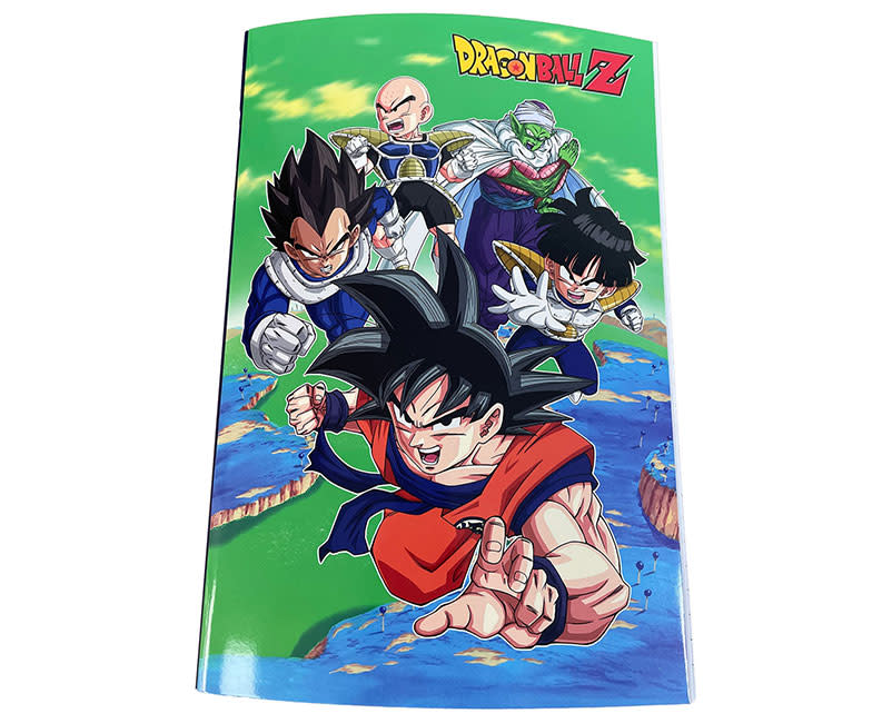 ΤΕΤΡΑΔΙΟ ΚΑΡΦΙΤΣΑ 17Χ25 DRAGON BALL 40Φ