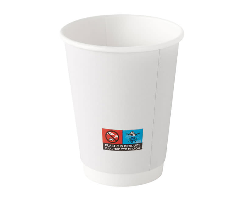 ΠΟΤΗΡΙ ΔΙΠΛΟΤΟΙΧΟ 300ML 25 TEM ΛΕΥΚΟ