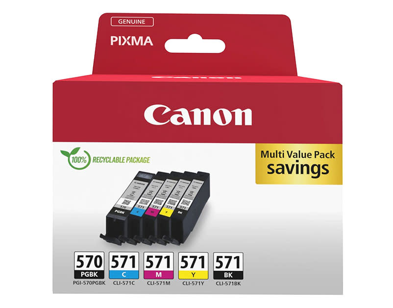 Μελάνι Canon PGI570/CLI571 PGBK/C/M/Y/BK