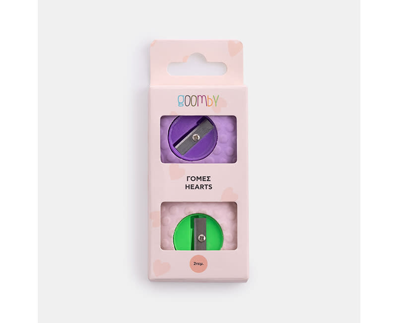ΓΟΜΕΣ HEARTS 2ΤΕΜ GOOMBY