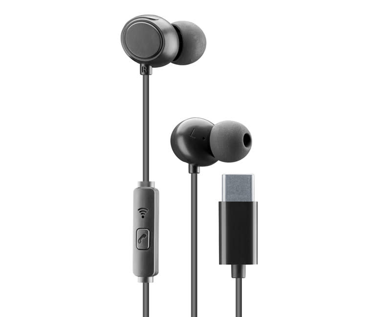 Cellularline Handsfree In-Ear USB-C BL