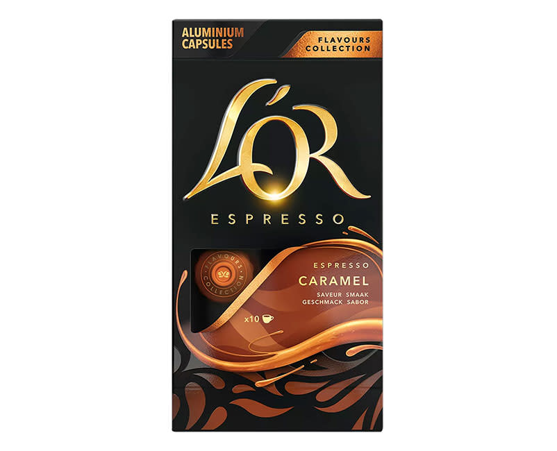 ΚΑΨΟΥΛΕΣ LOR FLAVOURS CARAMEL 10 TEM