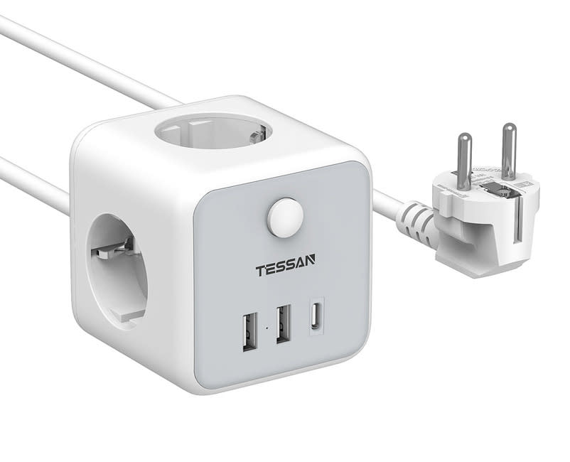 TESSAN 6 in 1 PowerCube Strip